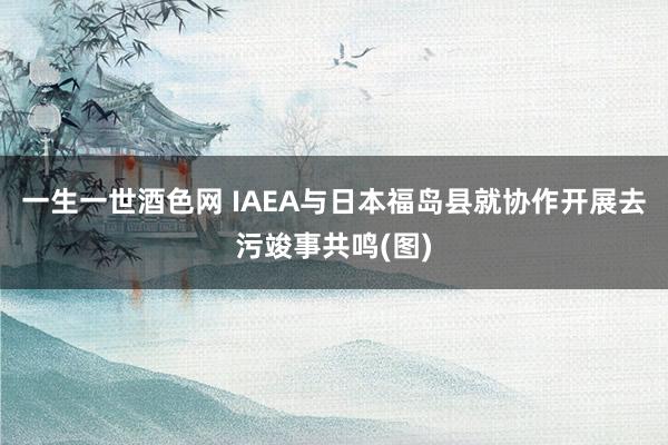 一生一世酒色网 IAEA与日本福岛县就协作开展去污竣事共鸣(图)
